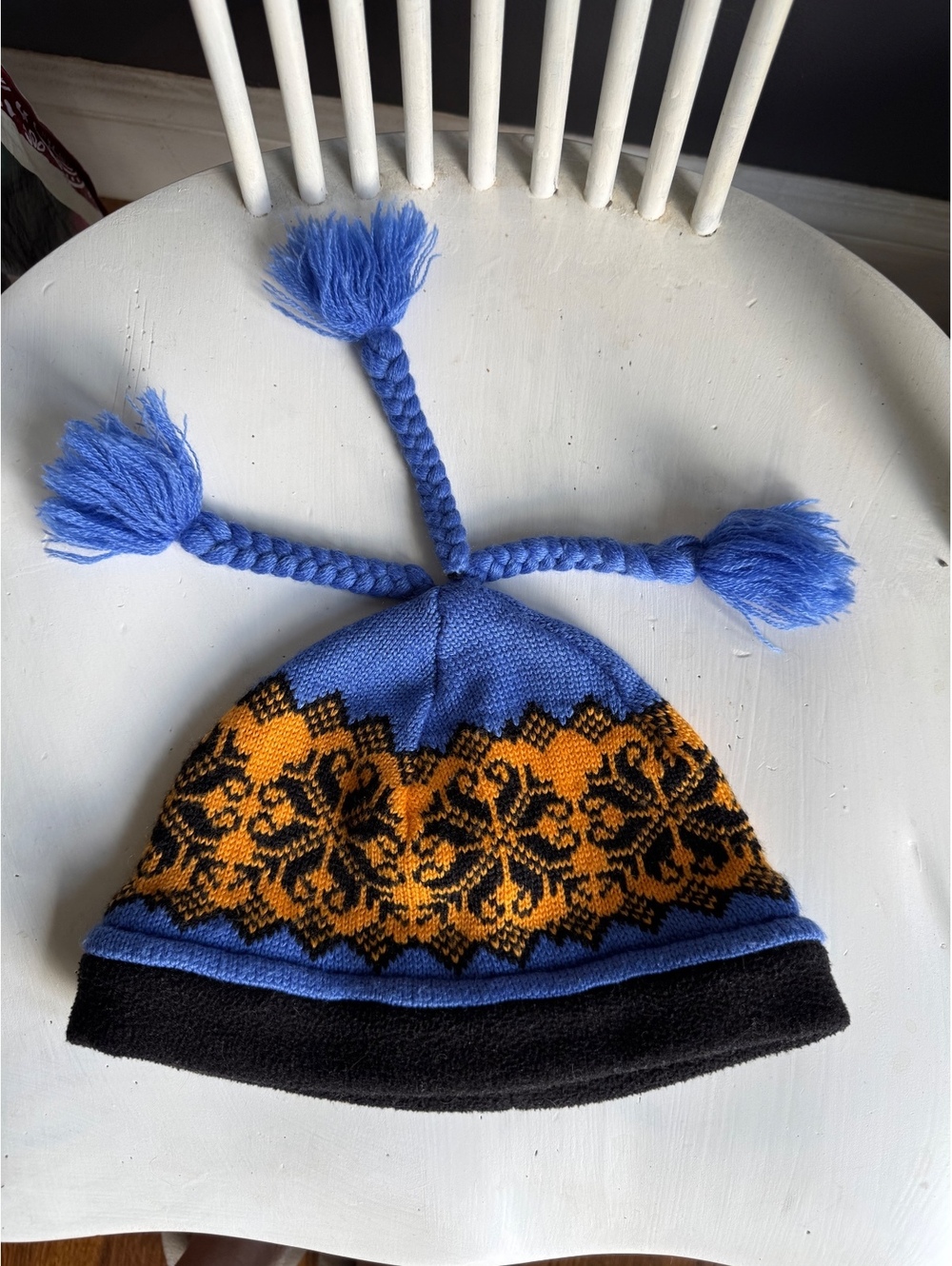 Obermeyer Ladies Brandy Knit Winter Hat with Tassels